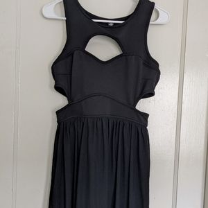 Little Black Dress with Cutout Designs